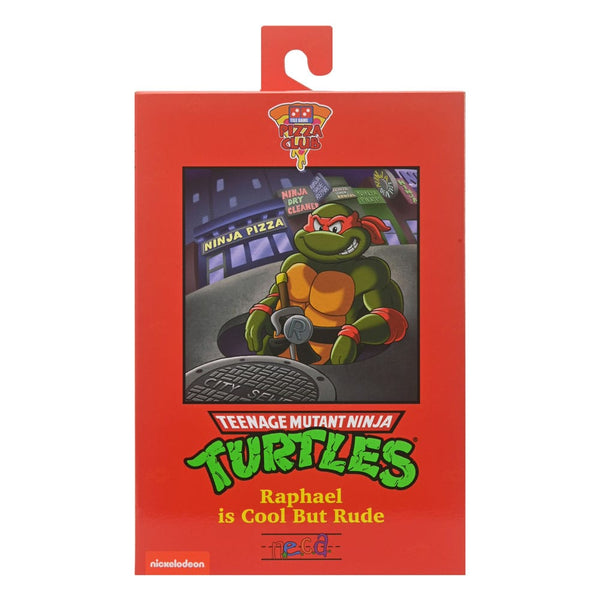 teenage mutant ninja turtles cartoon 7 scale action figure ultimate raphael neca