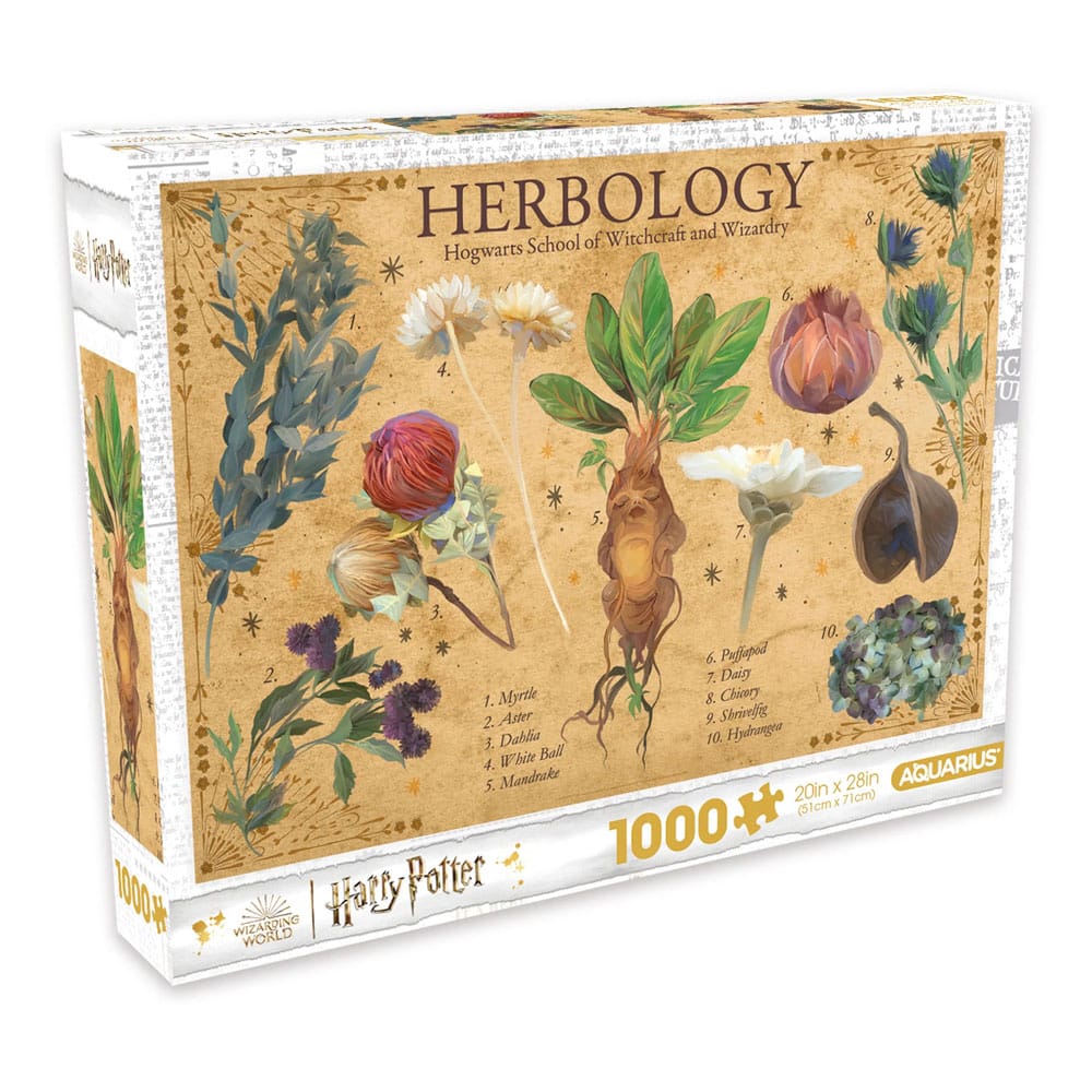 Harry Potter Puzzle - Herbology - 1000 Pieces 