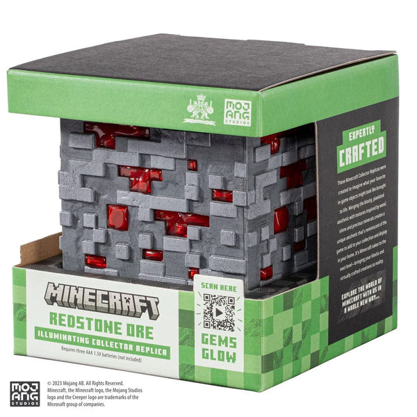Réplique Minecraft - Minerai de redstone lumineux