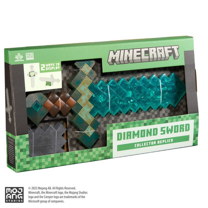 epee diamant replique collector minecraft noble collection