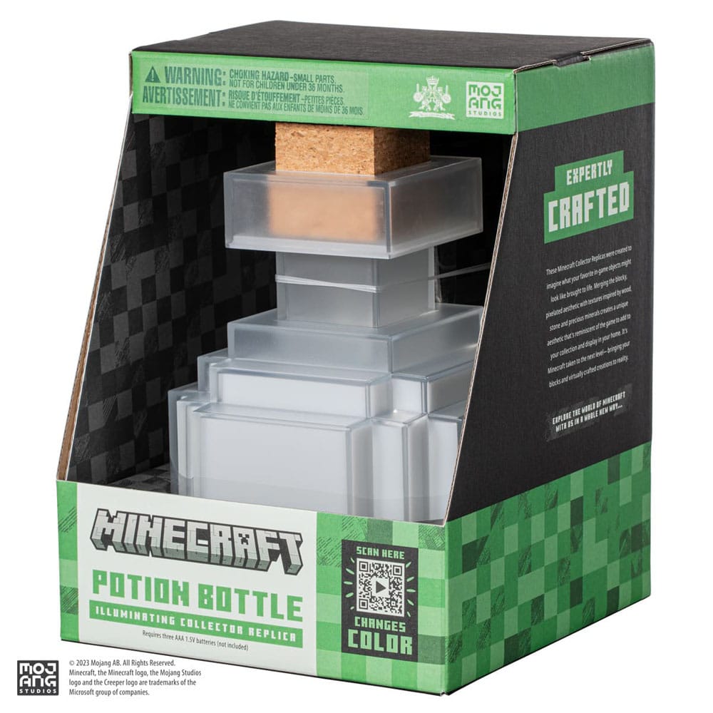 replique minecraft potion lumineuse noble collection