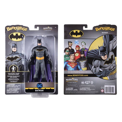 bendyfigs dc comics batman noble collection