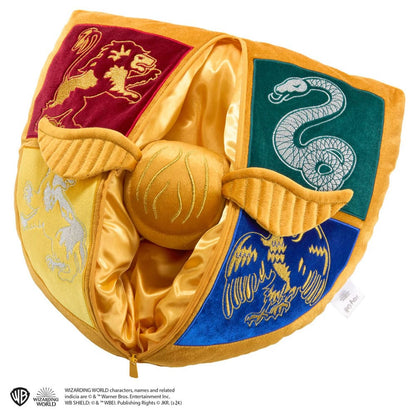 Harry Potter Plush - Hogwarts Crest and Golden Snitch