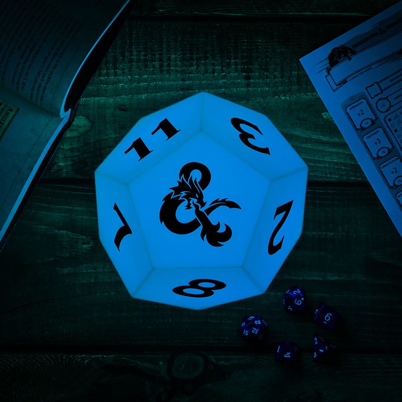 Lampada Dungeons & Dragons - D12
