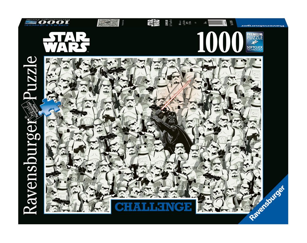 puzzle star wars challenge dark vador stormtroopers ravensburger