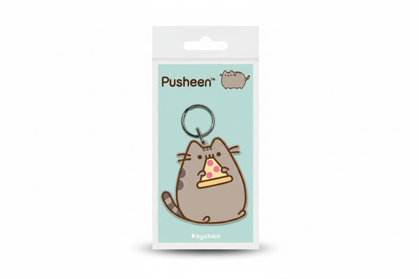 Pusheen Keychain - Pizza 