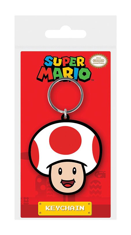 Super Mario Keychain - Toad 