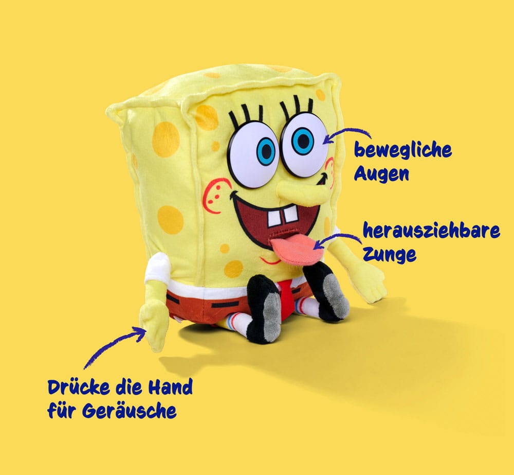 Peluche Sonore Bob l´Éponge - Bob