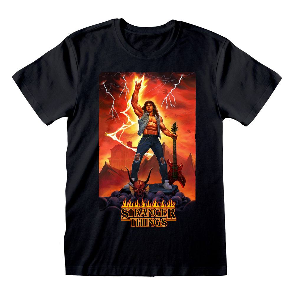 Maglietta Stranger Things - Eddie Rocks