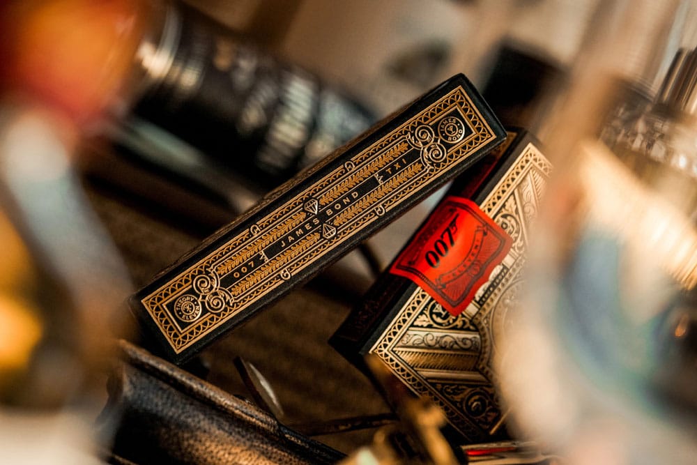 james bond 007 playing cards theory11