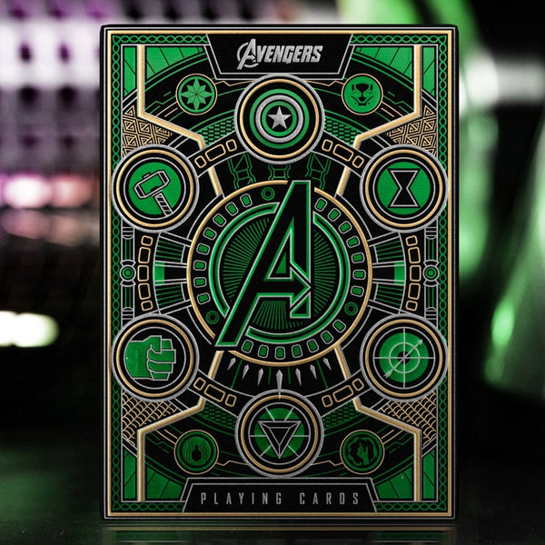avengers green edition playing cards theory11