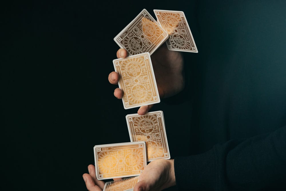 star wars gold edition playing cards theory11