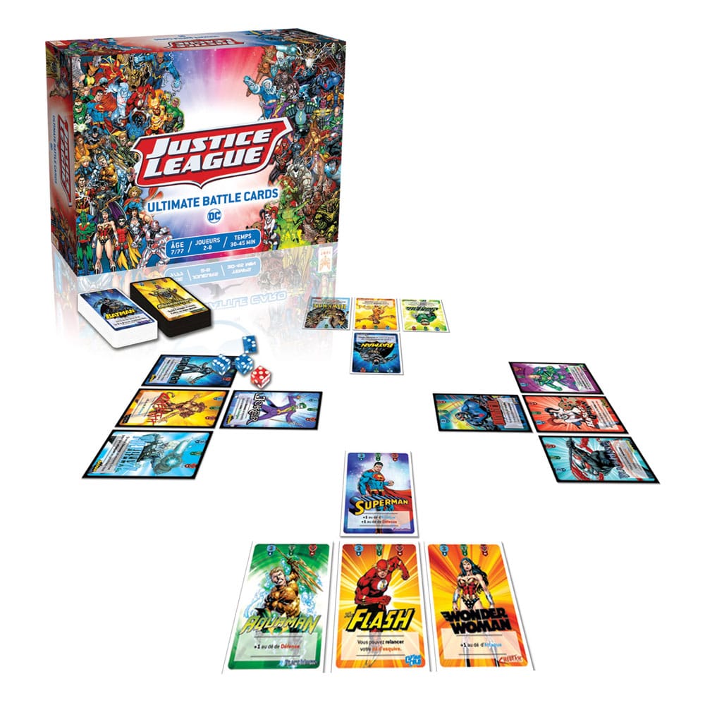 Justice League Card Game - Ultimate Battle Cards 