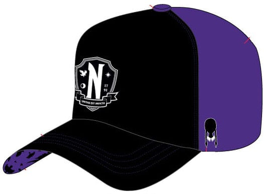 Wednesday Hip Hop Cap - Nevermore Logo