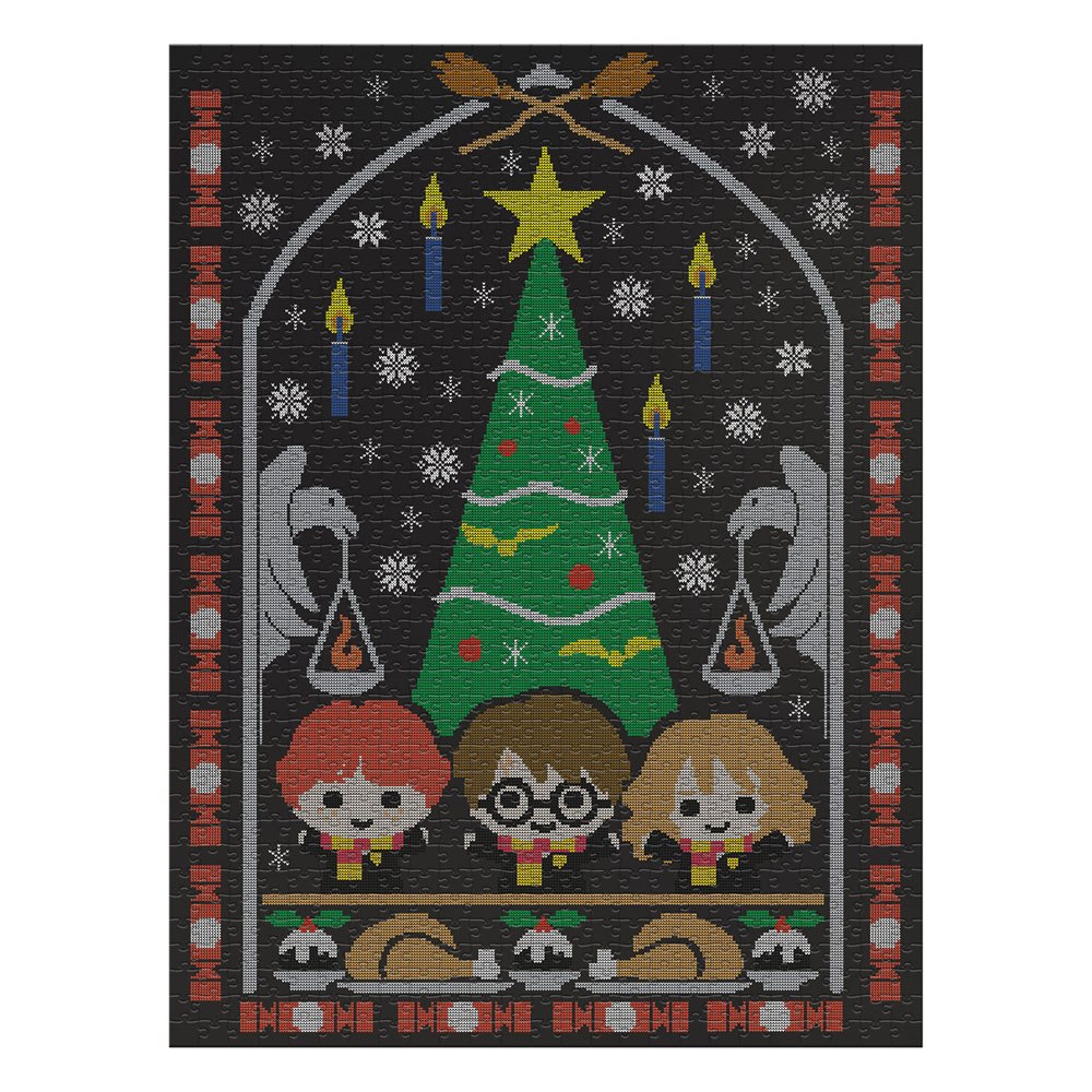 Puzzle Harry Potter - Noël à Poudlard - 1000 pièces