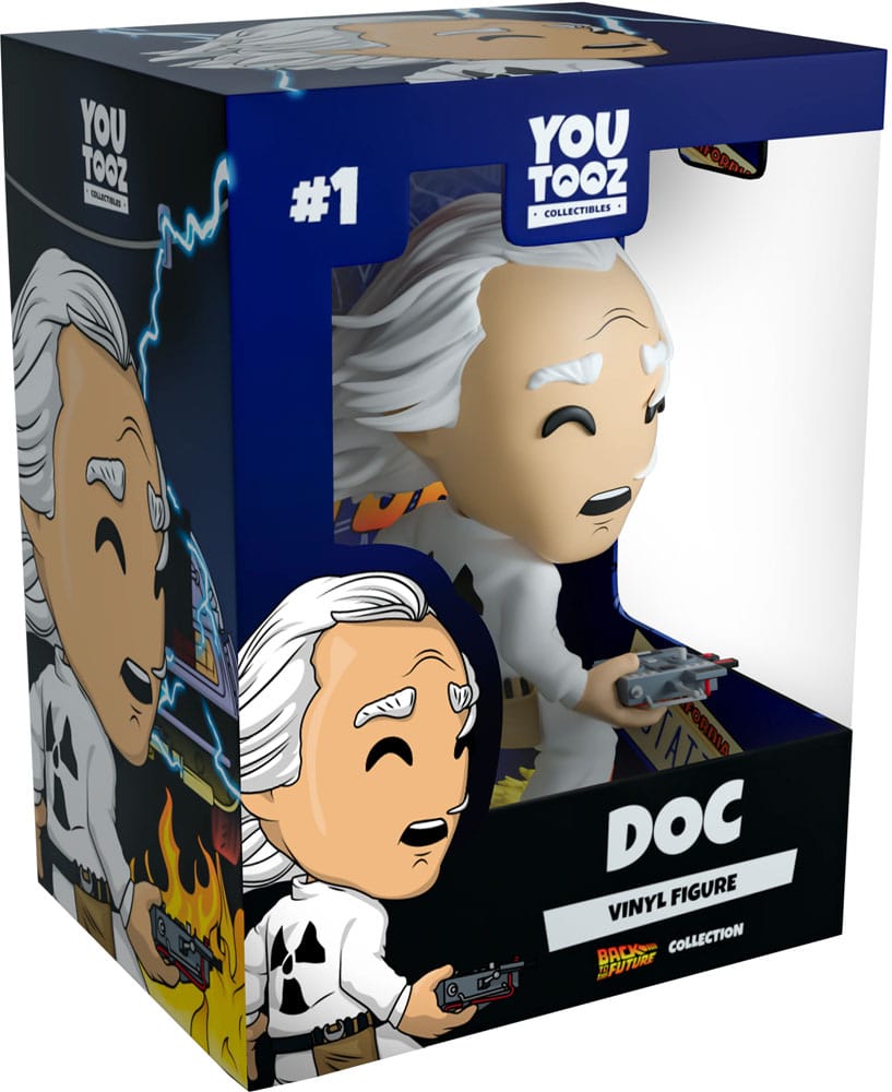 Retour vers le futur Vinyl figurine Doc Emmett Brown Youtooz BTTF