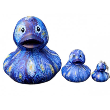 Porte-clés Canard Starry Night Vincent Van Gogh