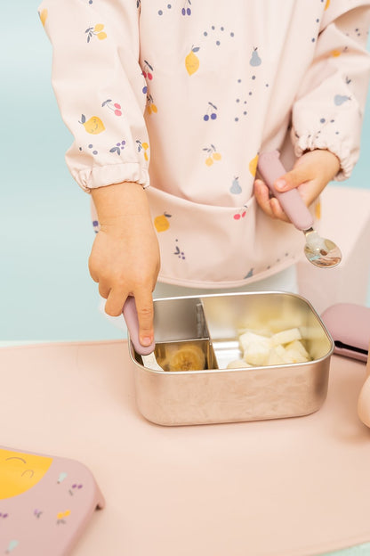 Zoe the Koala Cutlery with Silicone Case Storm Grey