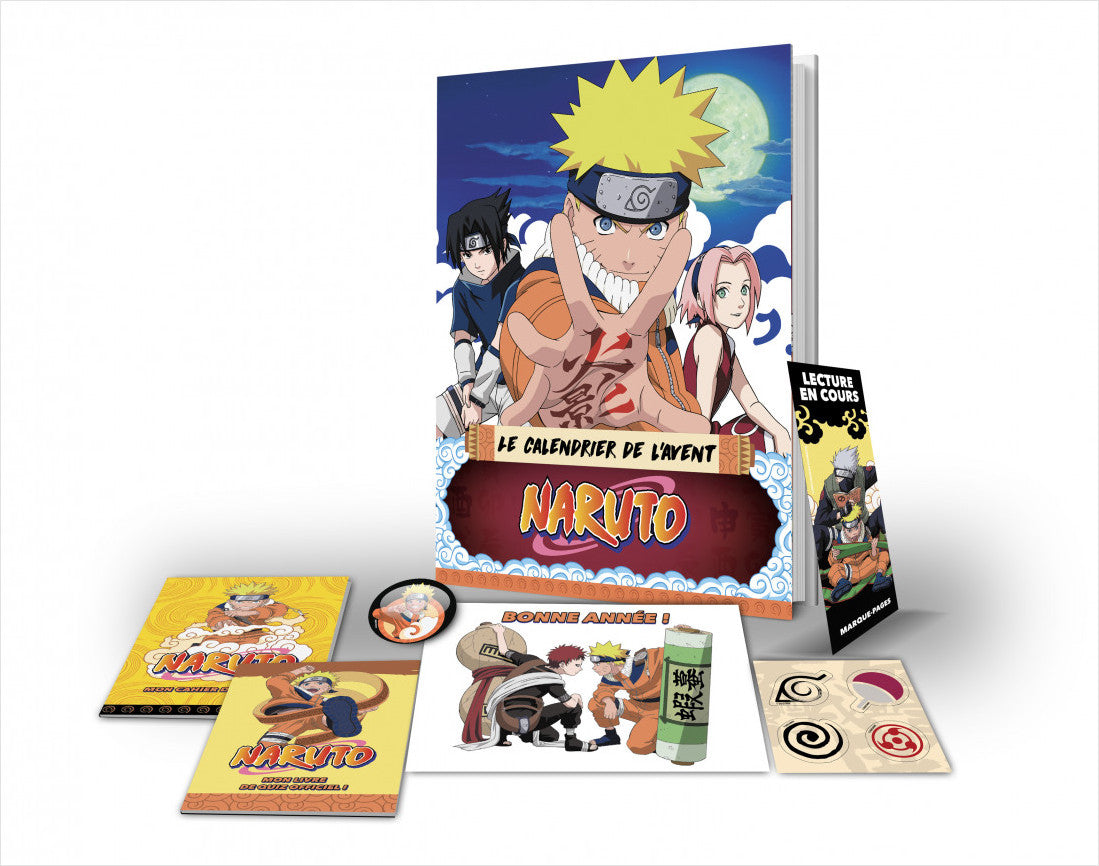 NARUTO - Le calendrier de l'avent - PRECOMMANDE