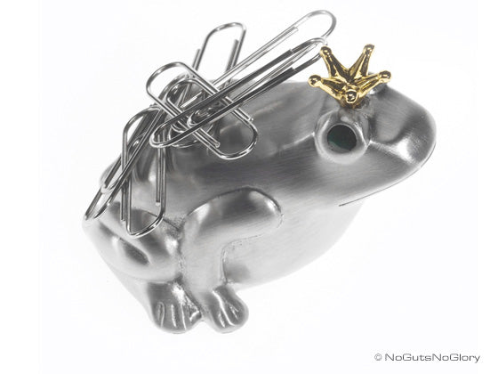 Aimant à trombones Grenouille Meta[l]morphose | Boutique d'objets cadeaux designs kokochao.com