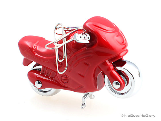 Portagraffette Magnetico Moto Rossa