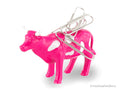 Porte-trombones Magnétique Vache Rose