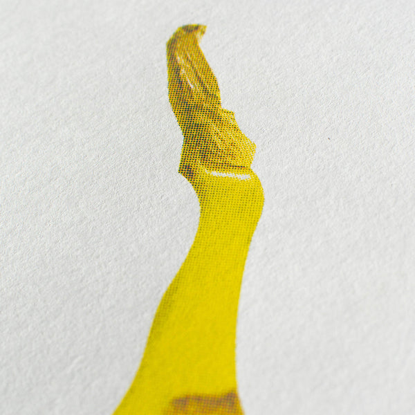 Bananen-Kunstdruck