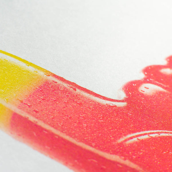 Kunstdruck-Eis am Stiel