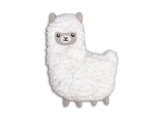 Fluffy Lama hot water bottle to cuddle