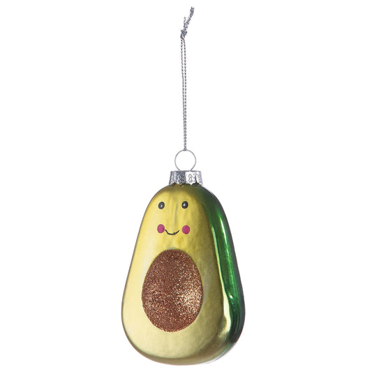 Avocado Christmas bauble