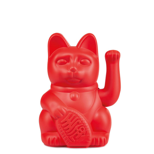 Chat Chanceux Rouge Donkey | Boutique d'objets cadeaux designs kokochao.com