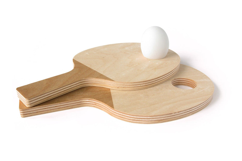 Pingpong-Schläger-Eierbecher