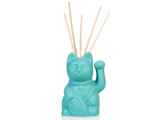 Diffuseur de parfum Chat Chanceux Bleu