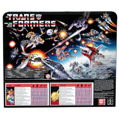 Transformers Retro G1 Autobot Blaster et Steeljaw (40e anniversaire)