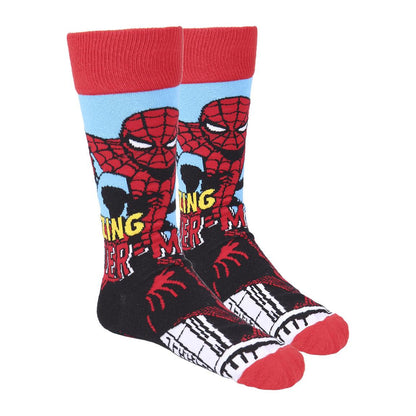 SPIDER-MAN Amazing 1 Paire de Chaussettes (Taille 35-41)