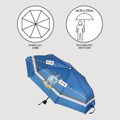 Harry Potter Foldable Umbrella - Ravenclaw