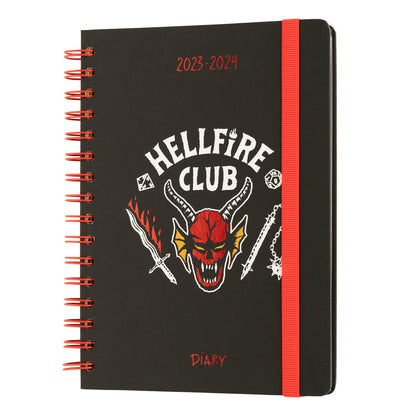 Diary 2023/2024 Stranger Things - Hellfire Club