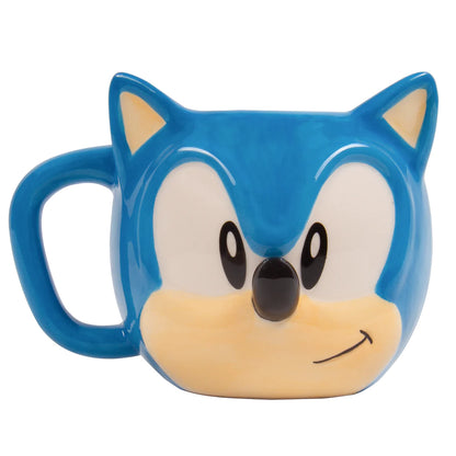 Coffret Cadeau Sonic - Mug 3D et Puzzle