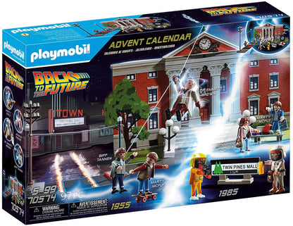 RETOUR VERS LE FUTUR Calendrier de l'avent 'PLAYMOBIL' REPROD