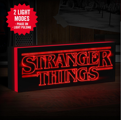 Stranger Things Lamp - Logo