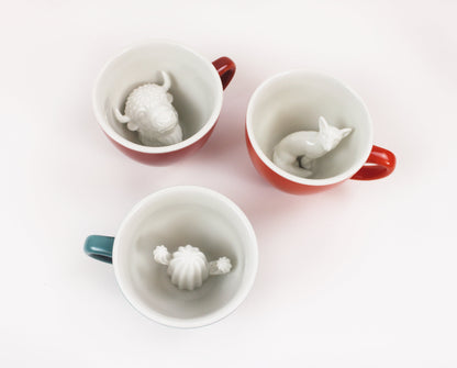 3D Creature cups mug 