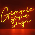 Lampada da parete al neon Gimmie Some Suga