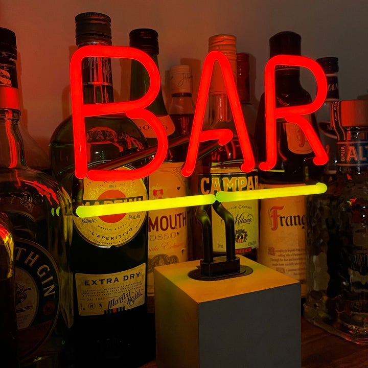 Lampada da bar al neon