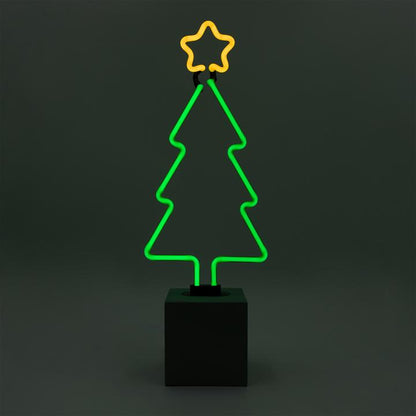 Lampe Néon Sapin de Noël Locomocean | Boutique d'objets cadeaux designs kokochao.com