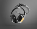Portachiavi Casque Vintage Nero