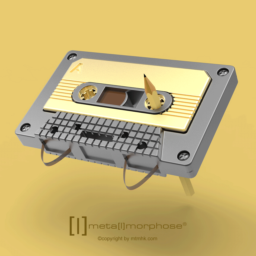 Portachiavi Cassette