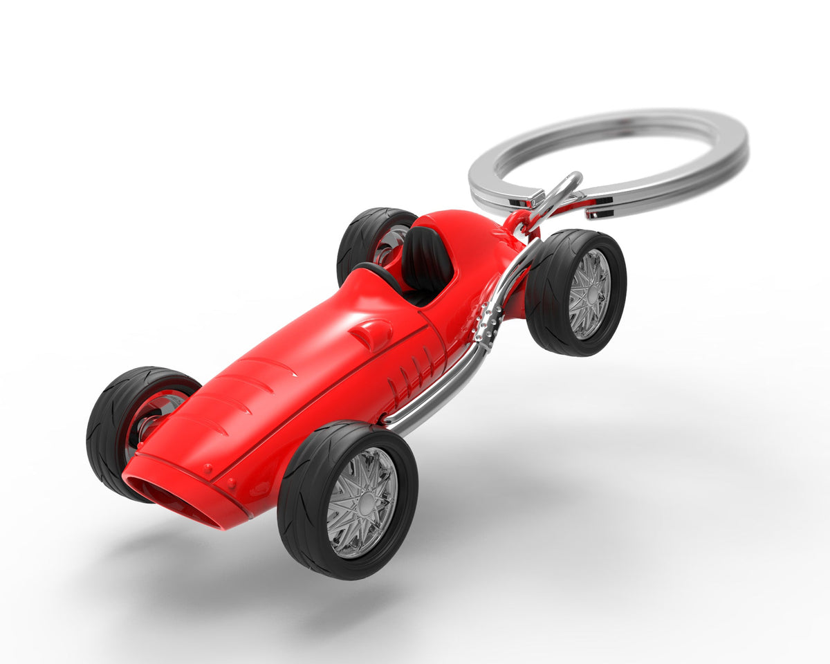 Porte clés Voiture Retro Rouge