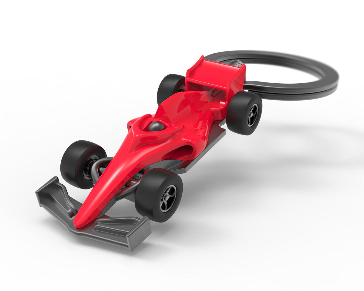 Portachiavi rosso per auto F1