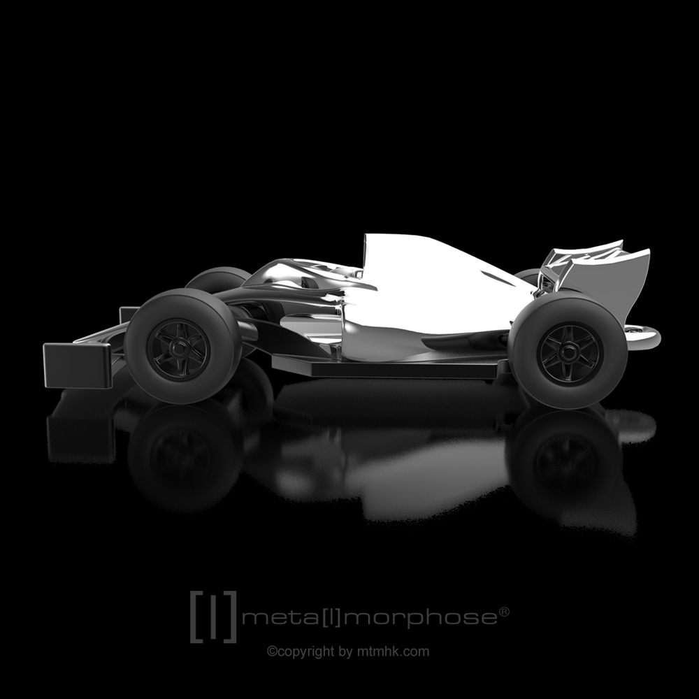 Porte Clés Voiture F1 Argent