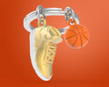 Keyring Basketball Orange